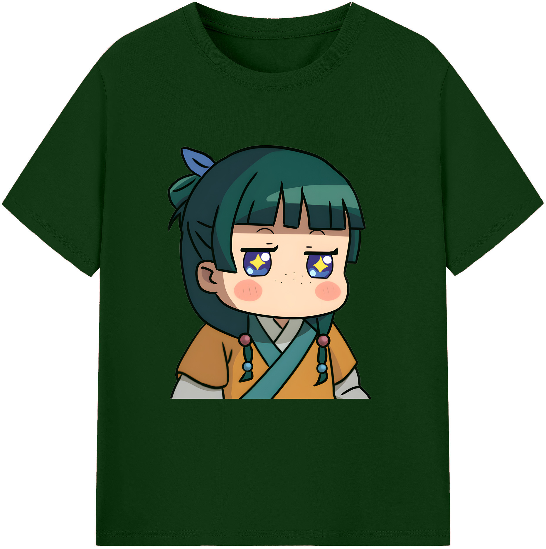 （画像用） 薬屋のひとりごと The Apothecary Diaries 綿100％半袖Tシャツ（フロントプリント）